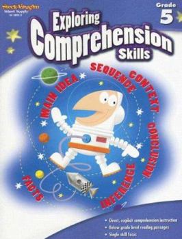 Paperback Exploring Comprehension Skills: Reproducible Grade 5 Book