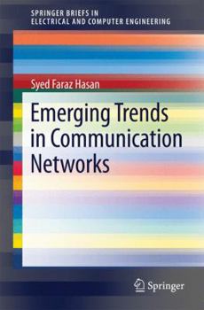 Paperback Emerging Trends in Communication Networks Book