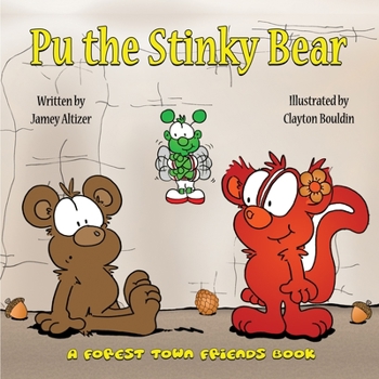 Paperback Pu the Stinky Bear Book