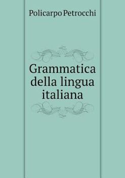 Paperback Grammatica della lingua italiana [Italian] Book