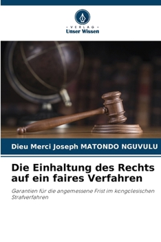 Die Einhaltung des Rechts auf ein faires Verfahren (German Edition)
