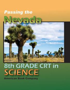 Paperback Passing the Nevada 8th Grade CRT in Science Book