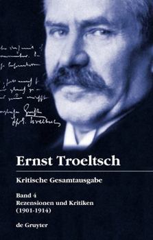 Hardcover Kritische Gesamtausgabe, Band 4: Rezensionen Undkritiken (1901-1914) (German Edition) [German] Book