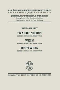 Paperback Traubenmost. Wein. Obstwein [German] Book