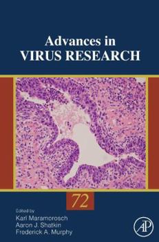 Hardcover Advances in Virus Research: Volume 72 Book