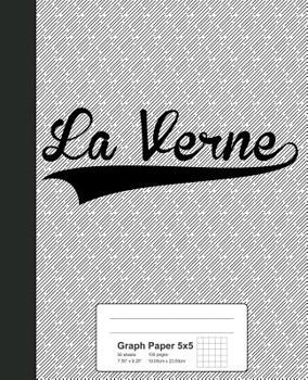Paperback Graph Paper 5x5: LA VERNE Notebook Book