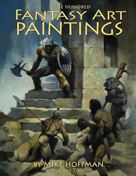 Paperback One Hundred Fantasy Art Paintings Book