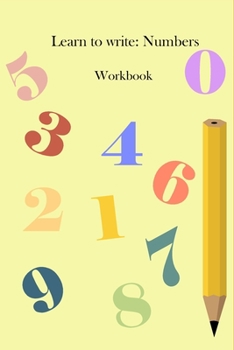 Paperback Learn to write: Numbers Book