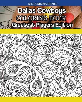 Paperback Dallas Cowboys Greatest Players Coloring Book