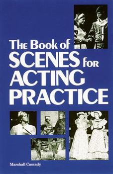 Paperback The Book of Scenes for Acting Practice Book