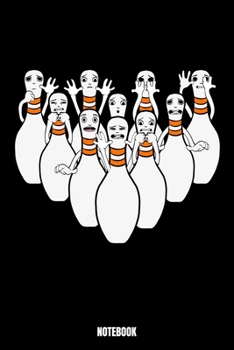 Notebook: Bowling Workout Log Book I Bodybuilding Journal for the Gym I Track your Progress, Cardio and Weight Lifting 6x9 Paperback 110 Sites Fitness ... and friends who's into bowling these days. Pe