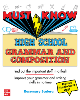 Paperback Must Know High School Grammar and Composition Book