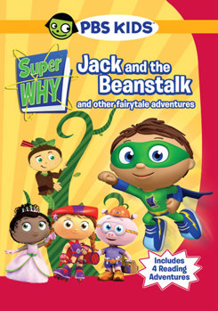 DVD Super Why: Jack and the Beanstalk and Other Fairytale Adventures Book