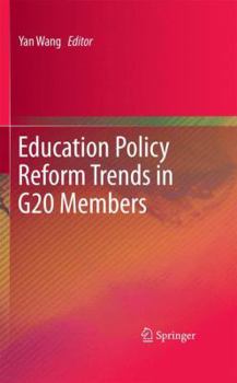 Hardcover Education Policy Reform Trends in G20 Members Book
