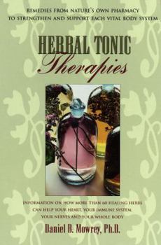 Hardcover Herbal Tonic Therapies Book