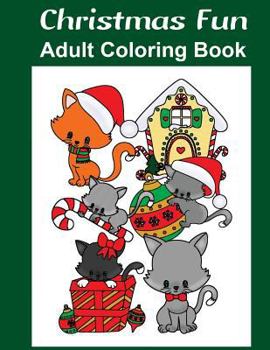 Paperback Christmas Fun: Adult Coloring Book