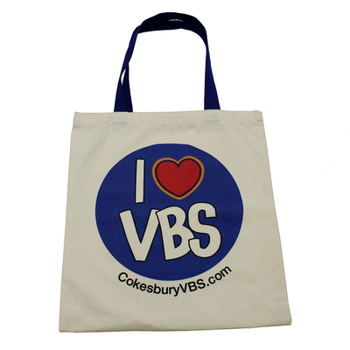Vbs I Love Vbs Canvas Tote Bag