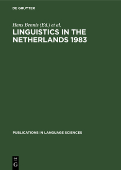 Hardcover Linguistics in the Netherlands 1983 Book