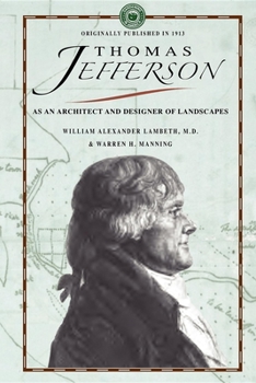Paperback Thomas Jefferson as an Architect Book