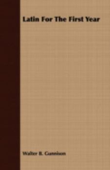 Paperback Latin for the First Year Book