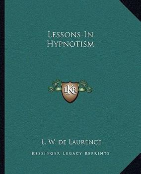 Paperback Lessons In Hypnotism Book