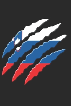 Paperback Slovenia Notebook: Slovenia Notebook - college book - diary - journal - booklet - memo - composition book - 120 sheets - Dot Grid paper 6 Book