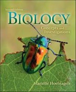 Hardcover Biology: Concepts & Investigations with Connect Plus Access Card Book