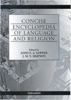 Hardcover Concise Encyclopedia of Language and Religion Book