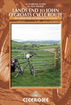 Paperback Cicerone Guide: The End to End Cycle Route: Land's End to John O'Groats Book