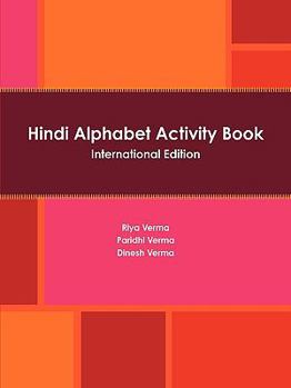 Paperback Hindi Alphabet Activity Book International Edition Book