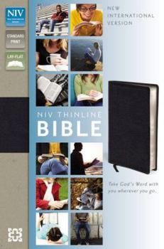 Bonded Leather Thinline Bible-NIV Book