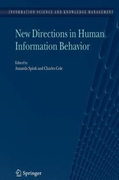 Paperback New Directions in Human Information Behavior Book