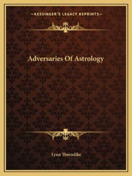 Paperback Adversaries Of Astrology Book