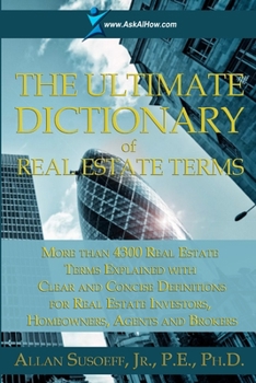 Paperback The Ultimate Dictionary of Real Estate Terms Book