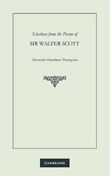 Paperback Selections from the Poems of Sir Walter Scott Book