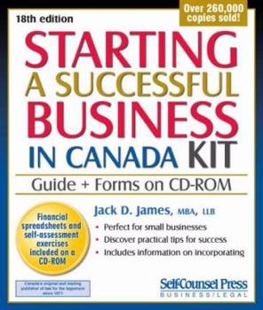 Paperback Starting A Successful Business In Canada Kit Book