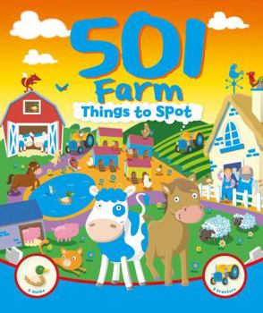 Hardcover 501 Farm Things to Spot Book