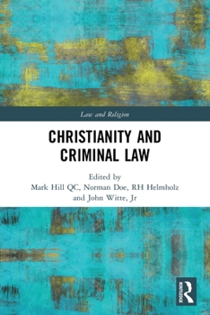 Paperback Christianity and Criminal Law Book