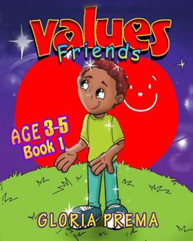 Paperback Values Friends, Age 3-5, Book 1 Book
