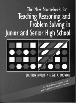 Paperback The New Sourcebook for Teaching Reasoning and Problem Solving in Junior and Senior High School Book