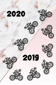 2020 2019: Gifts For Cyclists | Power Into 2020 | College Ruled Notebook Journal 100 Pages, 6 x 9 Sheet Size | Cool Cover, Great For Taking Notes &  Travel Logs