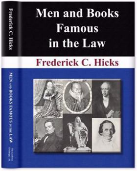 Hardcover Men and Books Famous in the Law Book