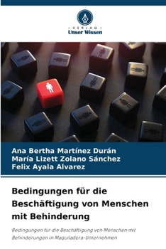 Paperback Bedingungen für die Beschäftigung von Menschen mit Behinderung [German] Book