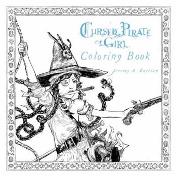 Paperback Cursed Pirate Girl Coloring Book