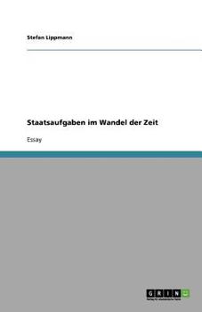 Paperback Staatsaufgaben im Wandel der Zeit [German] Book
