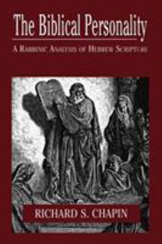 Paperback Biblical Personality: A Rabbinic Analysis of Hebrew Scripture Book