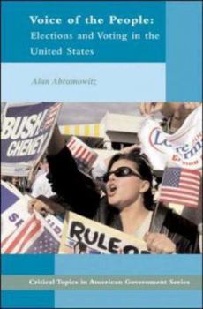 Paperback Voice of the People: Elections and Voting in the United States Book