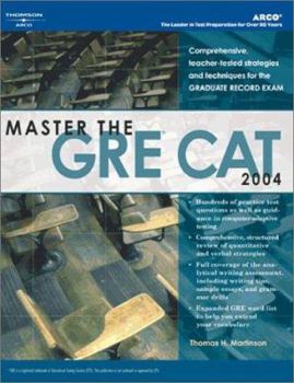 Paperback Master the GRE Cat, 2004/E Book