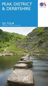 Map Tour Map 4 Peak District & Derbyshire Book
