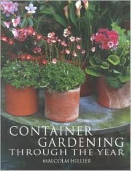Hardcover Container gardening through the year Book